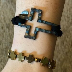 Cross bracelets bundle